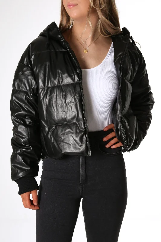 Elijah Bomber Jacket Black