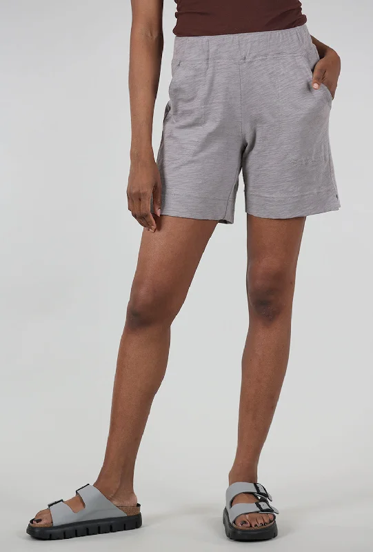 Cotton Slub Short, Fog