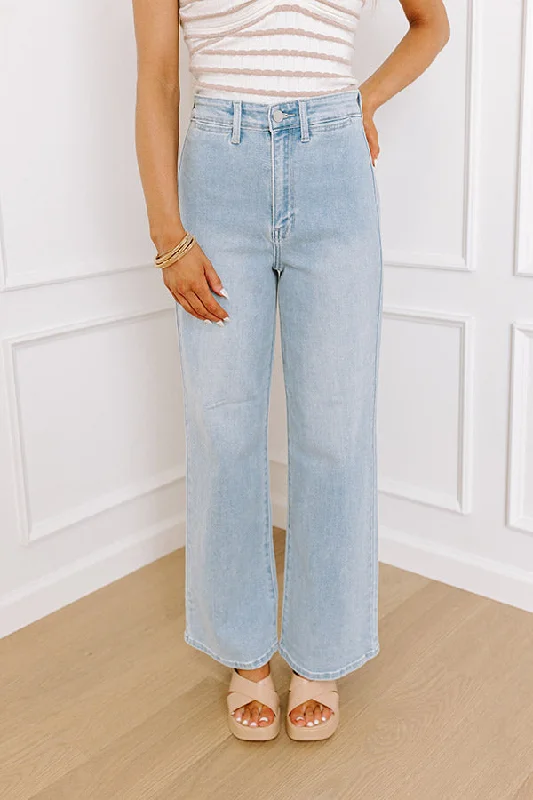 Just USA Rhea High Waist Wide Leg Jean