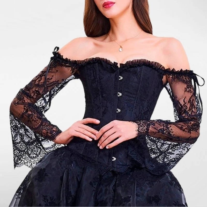 long-sleeve-steampunk-bustier