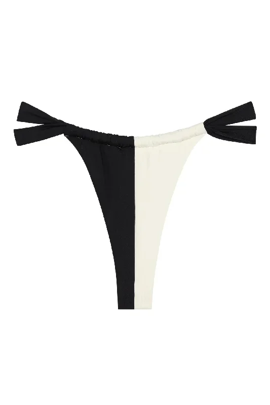 Malta Bottom - Black/Ivory