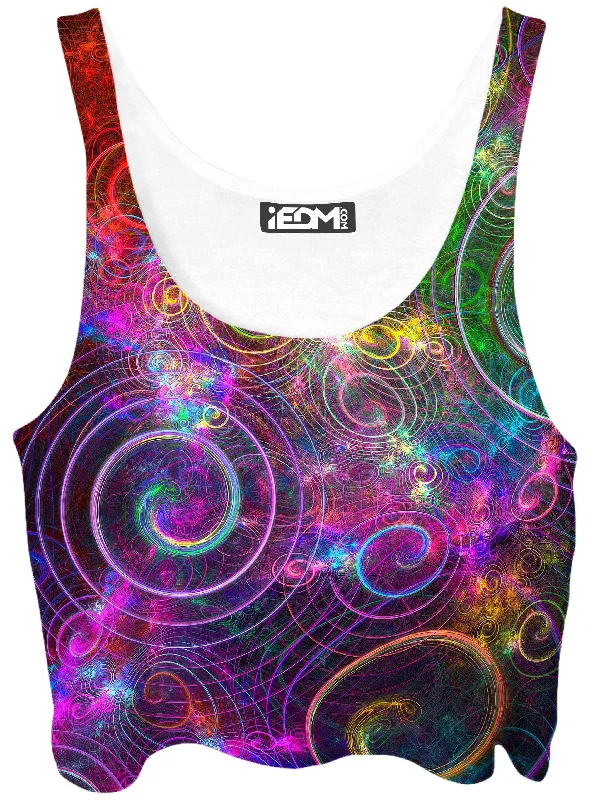 Mental Swirl Crop Top