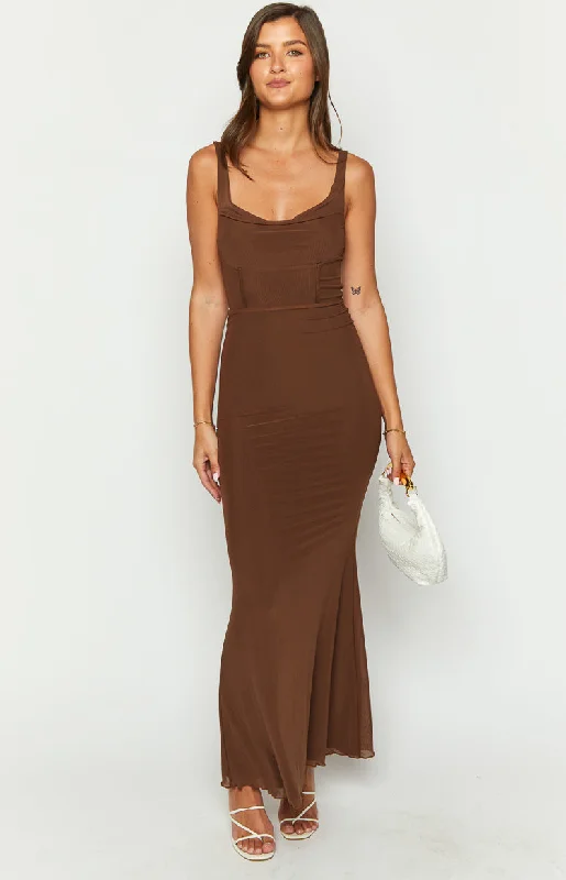 myah-brown-corset-mesh-maxi-dress