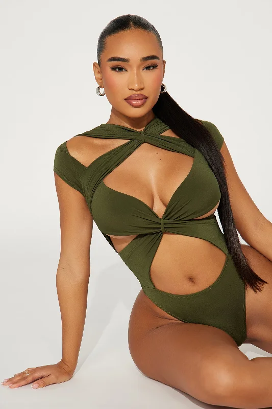 Never Too Much Bodysuit - Olive