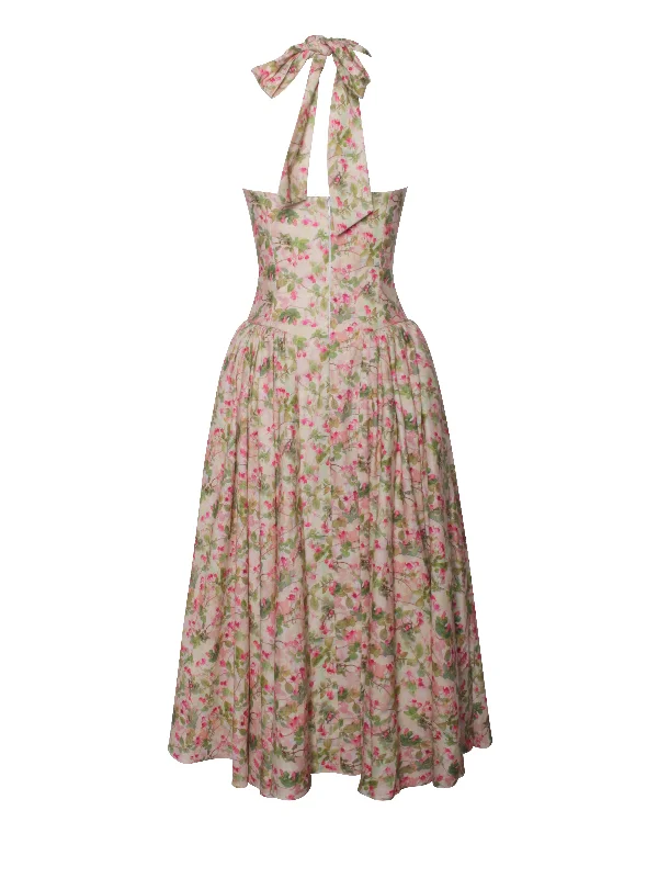 niya-floral-print-linen-halter-corset-maxi-dress