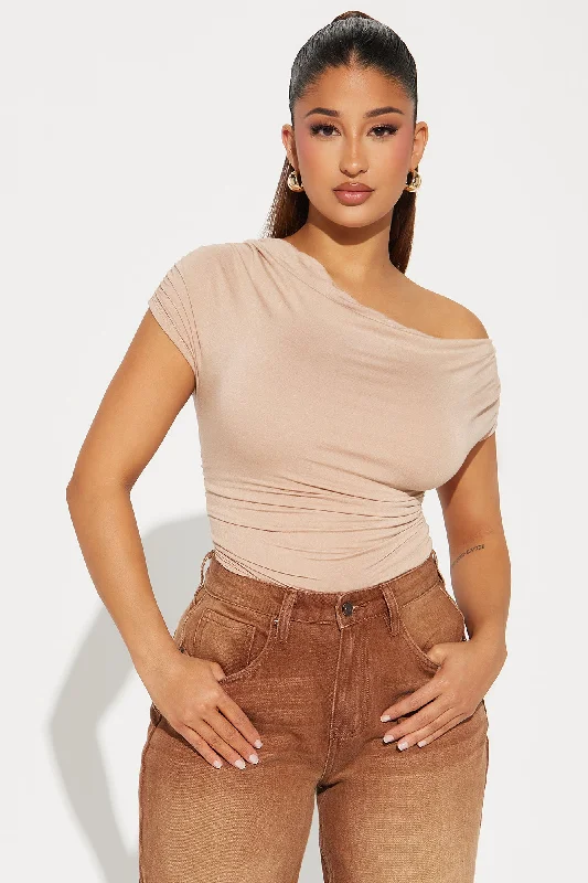 oksana-one-shoulder-bodysuit-taupe