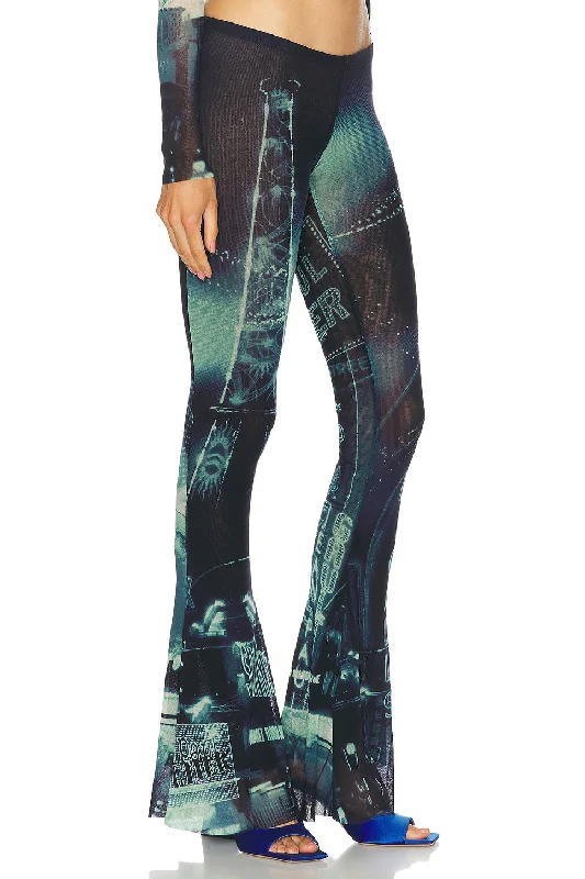 pigalle-mesh-flare-printed-trouser