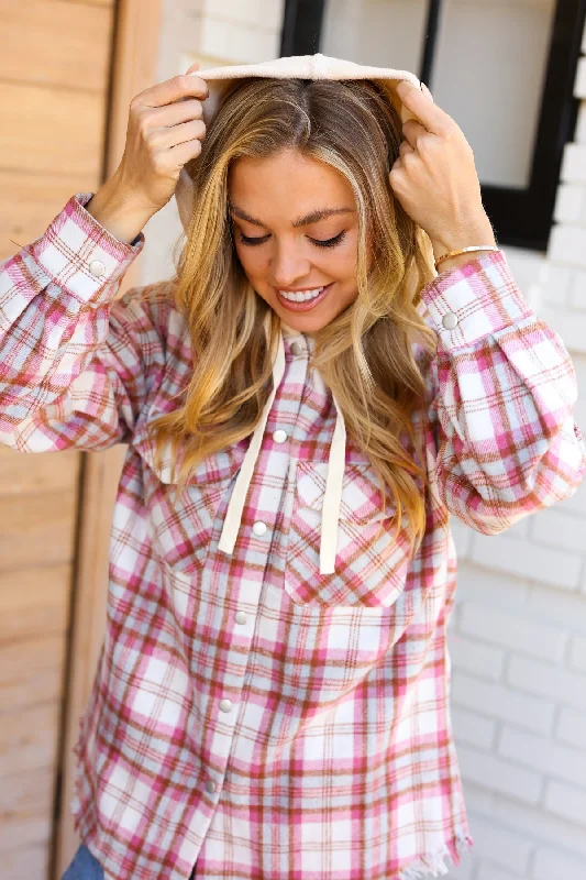 pink-plaid-frayed-hoodie-jacket