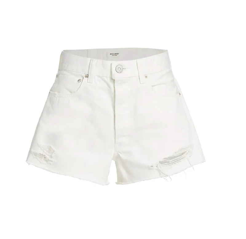 Ransomville Shorts In White