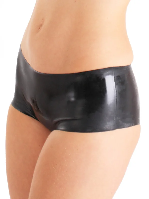 Seamless Latex Shorts