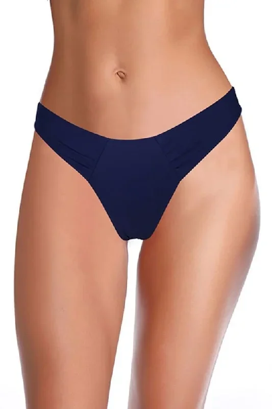 Ruched Front Bikini Bottom