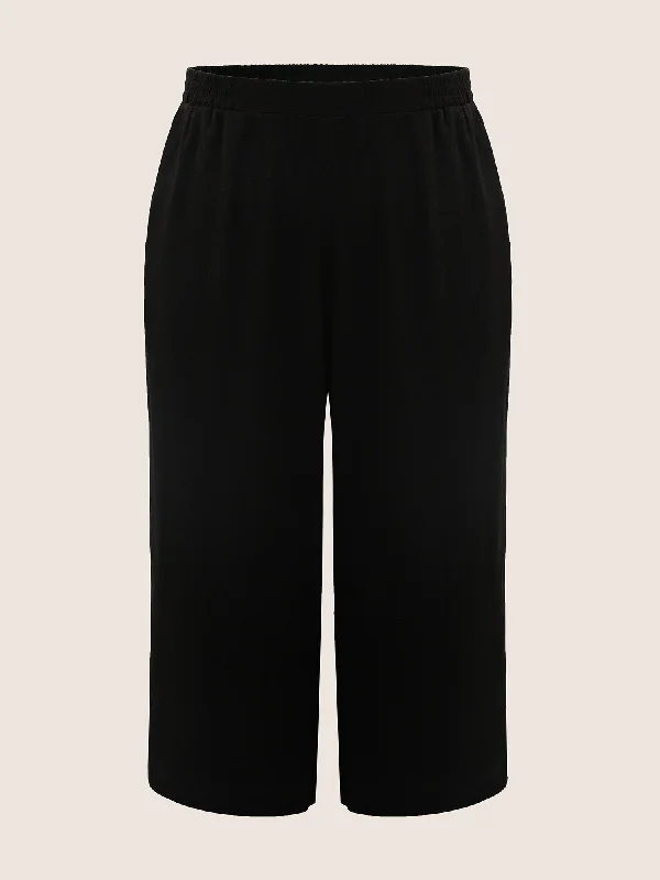 solid-cotton-linen-elastic-waist-wide-leg-pants