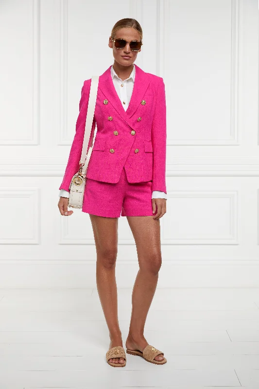 tailored-short-hot-pink-linen