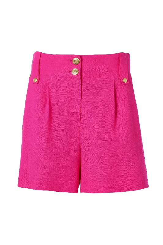 tailored-short-hot-pink-linen