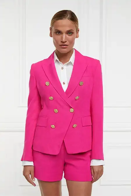 tailored-short-hot-pink-linen