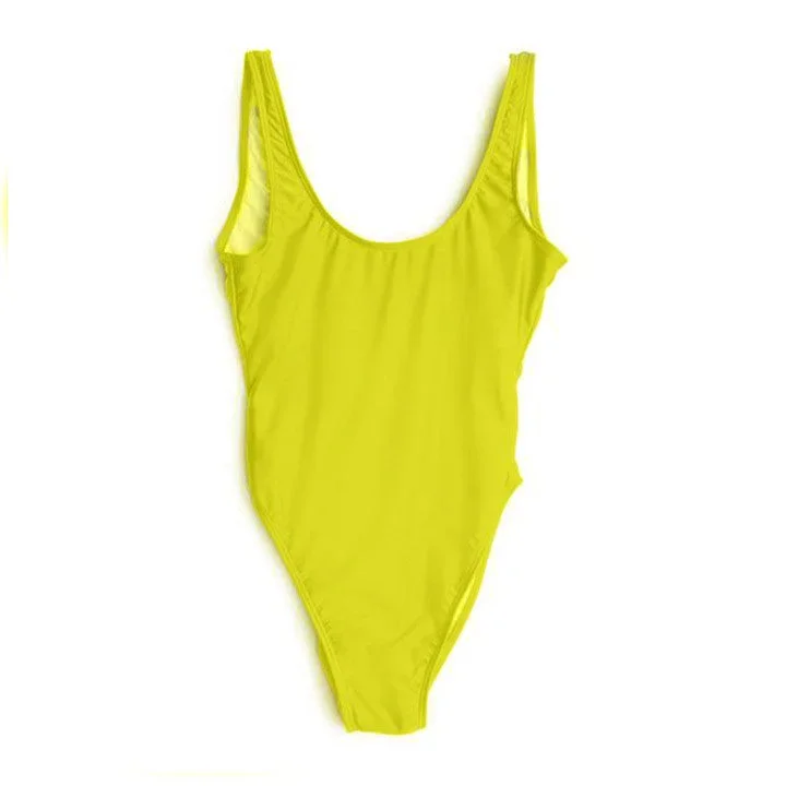 YELLOW [BLANK SWIMSUIT]